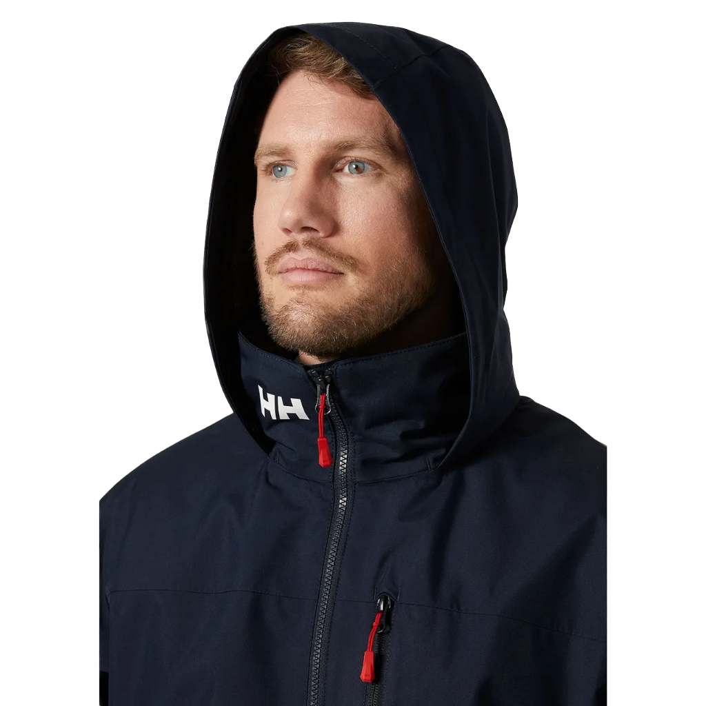 Helly Hansen Men's Crew Hooded Midlayer Jacket 2.0 Navy - Booley Galway