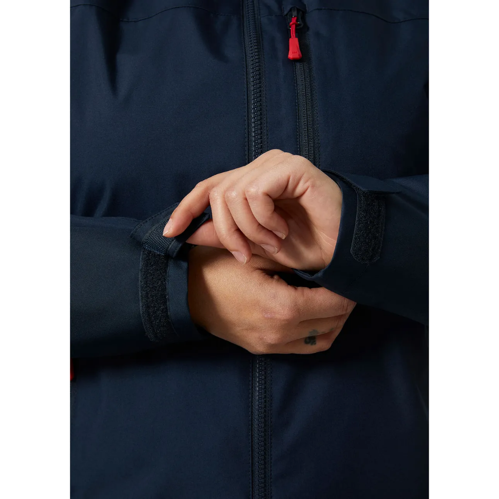 Helly Hansen Women&#39;s Crew Hooded Midlayer Jacket 2.0 Navy - Booley Galway