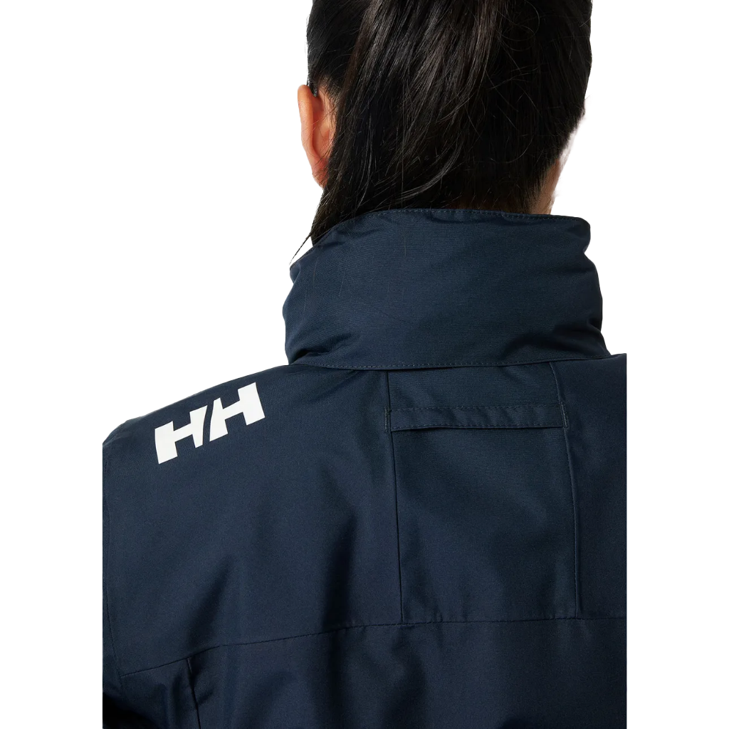 Helly Hansen Women's Crew Hooded Midlayer Jacket 2.0 Navy - Booley Galway