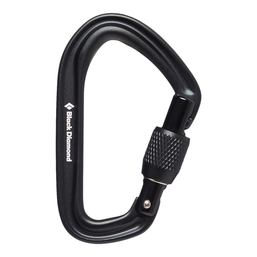 HotForge Screwgate Carabiner - Black