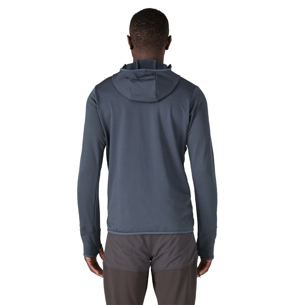 Patagonia Men's R1 Thermal Full-Zip Hoody Smolder Blue - Booley Galway