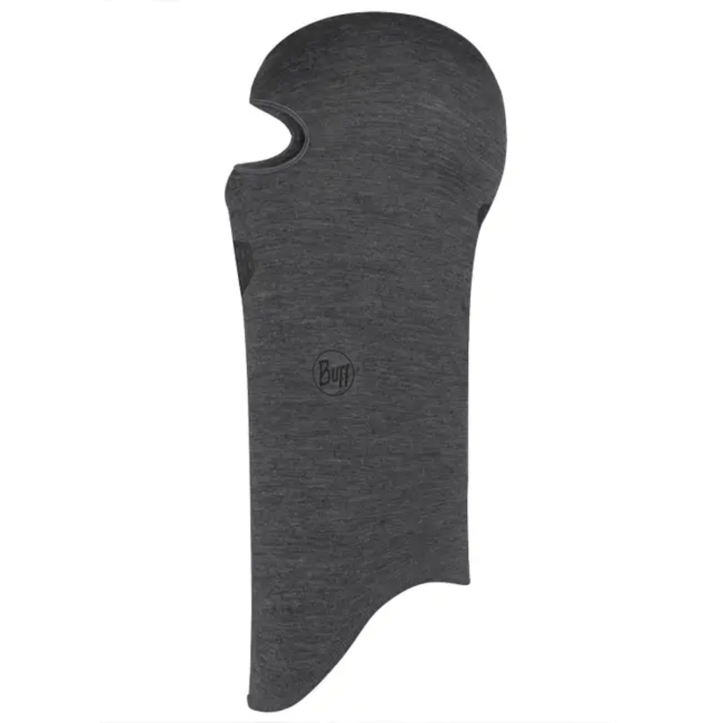 Buff Merino Wool Balaclava Lightweight Solid Grey - Booley Galway