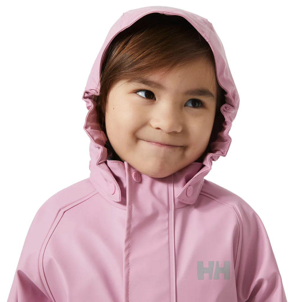 Helly Hansen Kids Bergen Fleece-Lined Rain Set 2.0 Meta Pink - Booley Galway