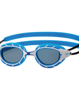 Zoggs Predator Goggles Blue / White / Smoke Lens - Booley Galway