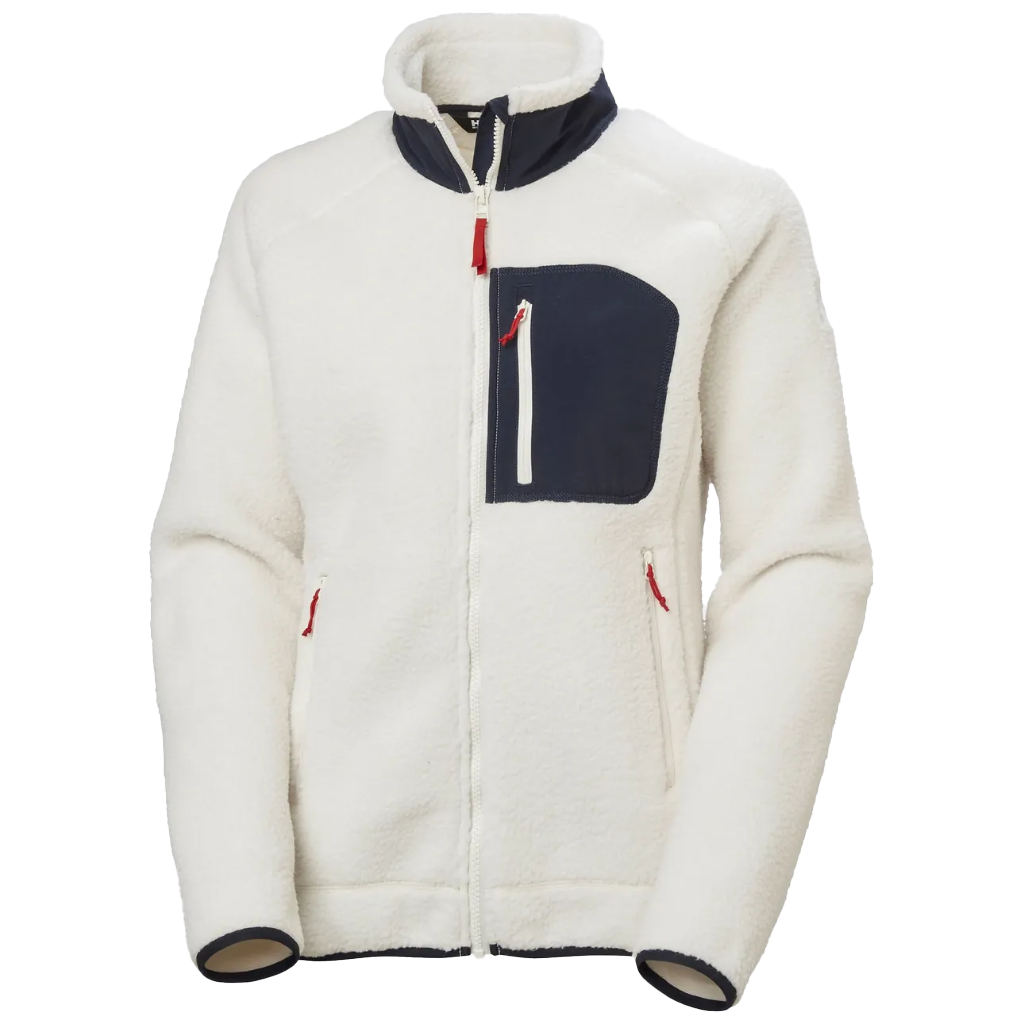 Women's Imperial Pile Block Full Zip Fleece - Snow