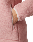 Helly Hansen Women's Imperial Pile Block Full Zip Fleece Pink Salt - Booley Galway