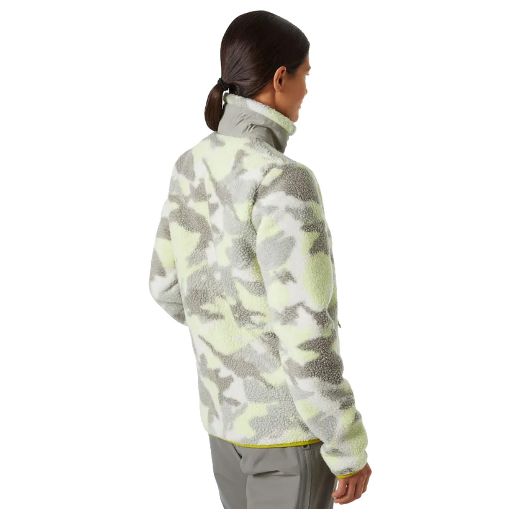 Women's Imperial Printed Pile Full Zip Fleece - Iced Matcha Woodland Camo