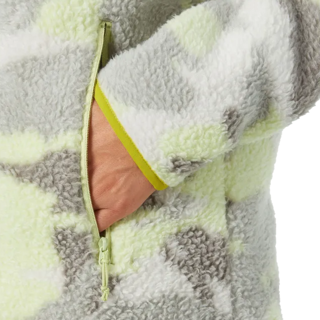 Women's Imperial Printed Pile Full Zip Fleece - Iced Matcha Woodland Camo