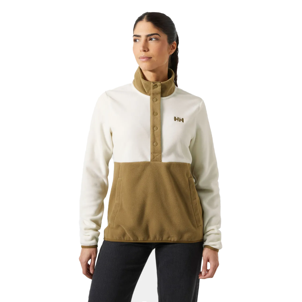 Helly Hansen Women's Daybreaker Snap Pullover Sepia - Booley Galway