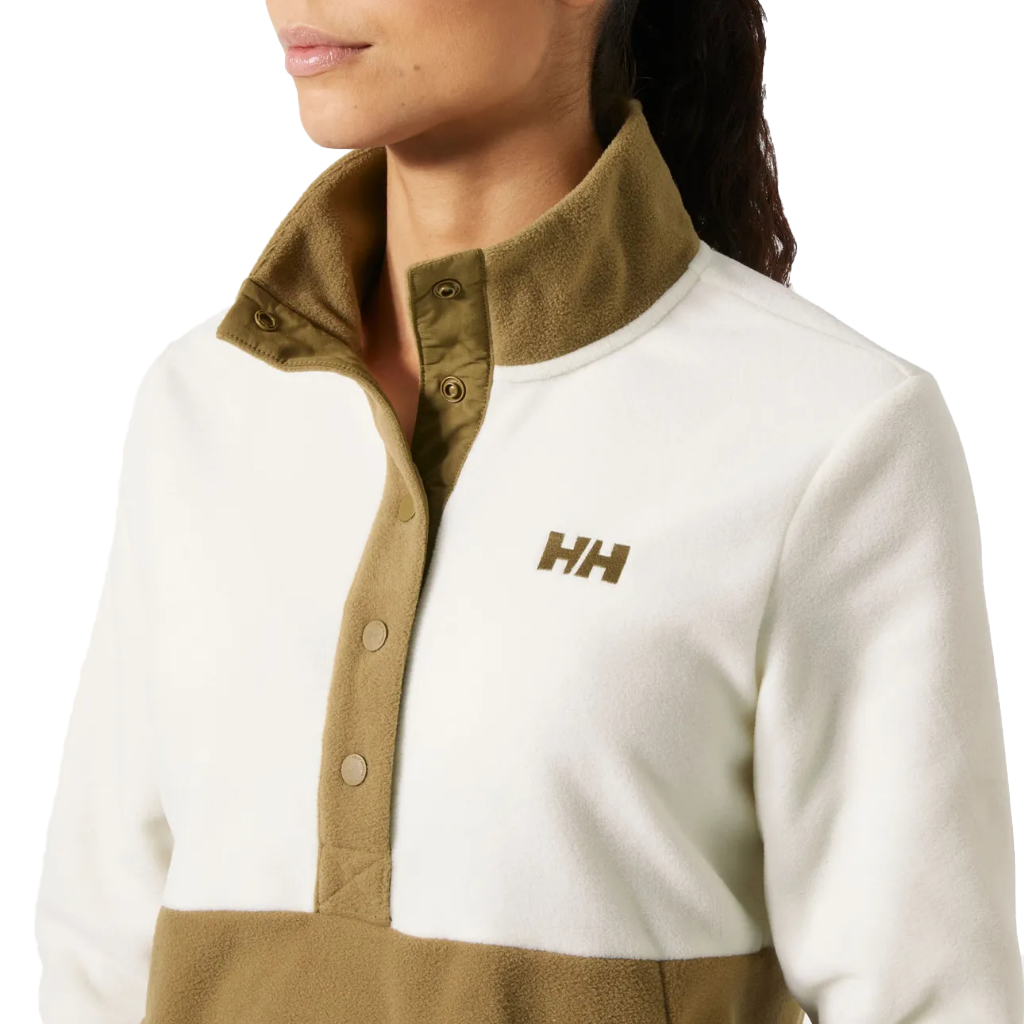 Helly Hansen Women's Daybreaker Snap Pullover Sepia - Booley Galway