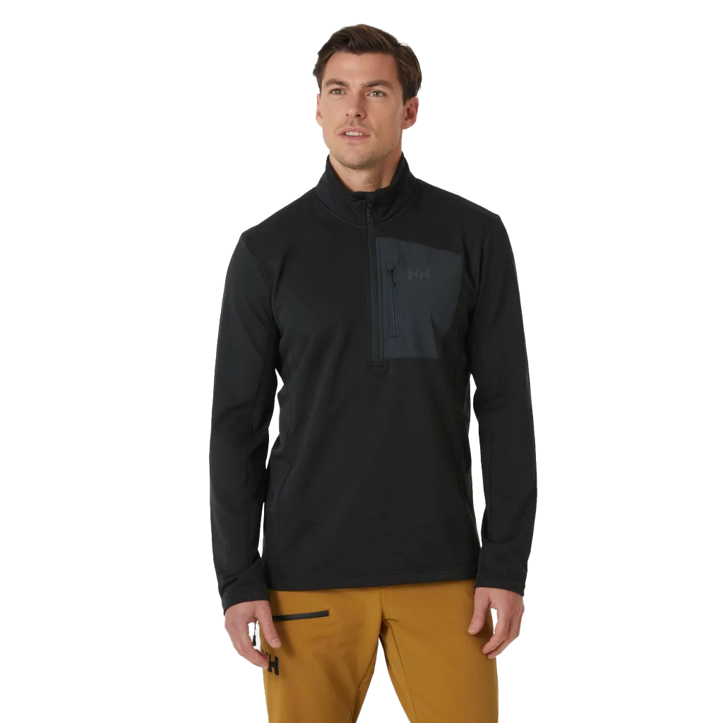 Helly Hansen Men's Versalite 1/2 Zip Fleece Black - Booley Galway