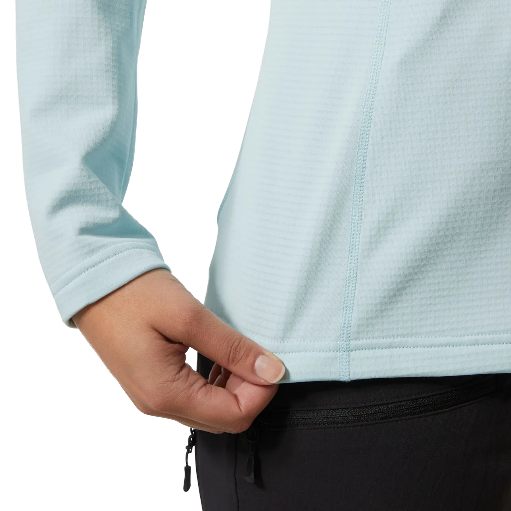 Helly Hansen Women's Versalite 1/2 Zip Fleece Barely Blue - Booley Galway