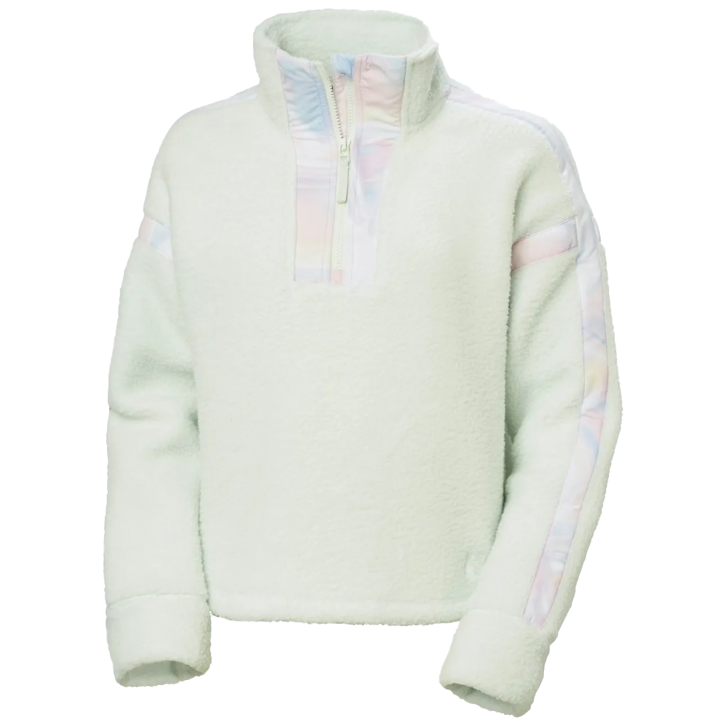 Helly Hansen Women's Imperial Pile Zip Pullover Seafom Reflection AOP - Booley Galway