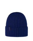 Buff Norval Knitted Beanie Cobalt - Booley Galway