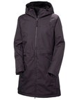 Helly Hansen Women's Westport Insulated Rain Jacket Black Grape - Booley Galway