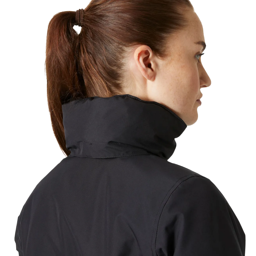 Helly Hansen Women's Welsey II Insulated Trench Coat Black - Booley Galway