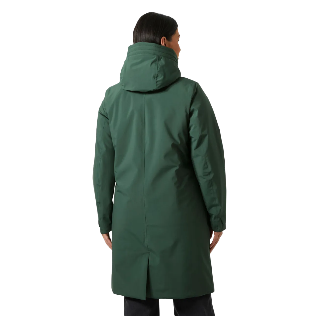 Helly Hansen Women's Victoria Insulated Rain Coat Jungle Green - Booley Galway