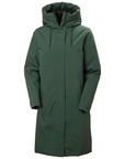 Women's Victoria Insulated Rain Coat - Jungle Green