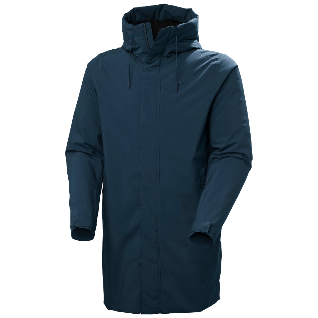 Helly Hansen Men's Munich Insulated Raincoat Navy - Booley Galway