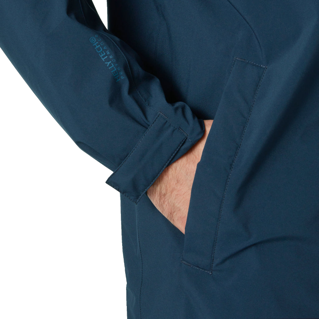 Men's Munich Insulated Raincoat - Navy