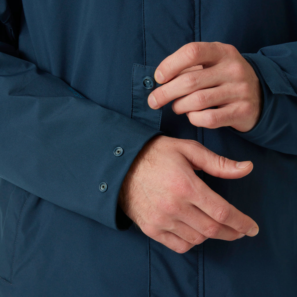 Men's Munich Insulated Raincoat - Navy