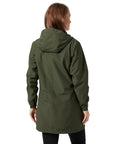 Women's Valkyrie Fleece Lined Rain Jacket - Utility Green