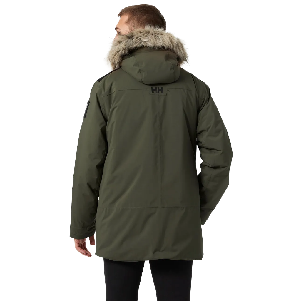 Helly Hansen Men's Reine Parka Utility Green  - Booley Galway