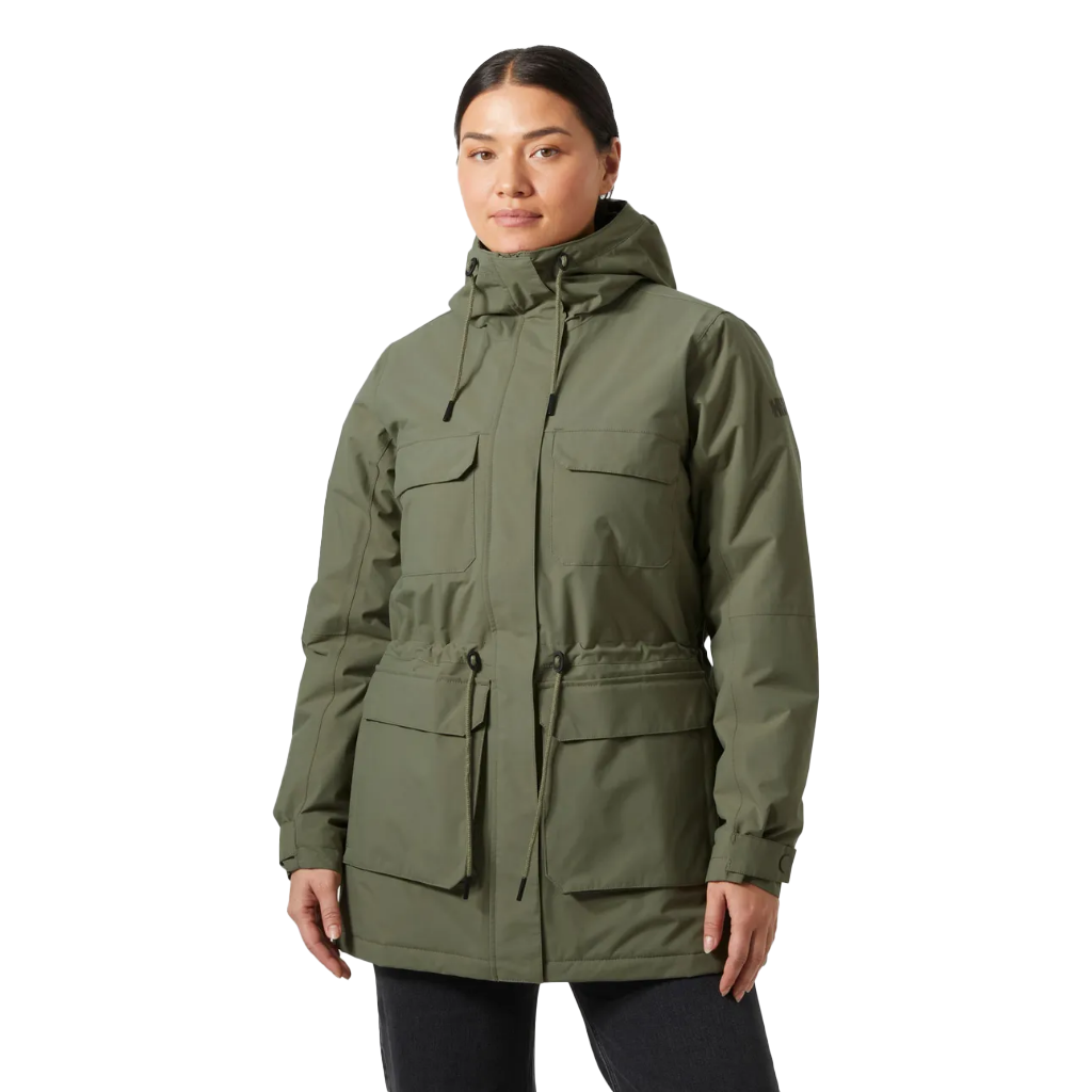 Helly Hansen Women's Escape Insulated Parka Lav Green - Booley Galway