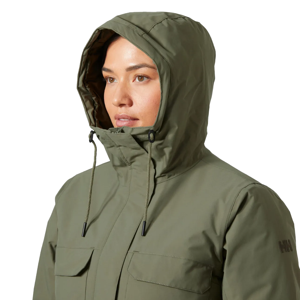 Helly Hansen Women's Escape Insulated Parka Lav Green - Booley Galway