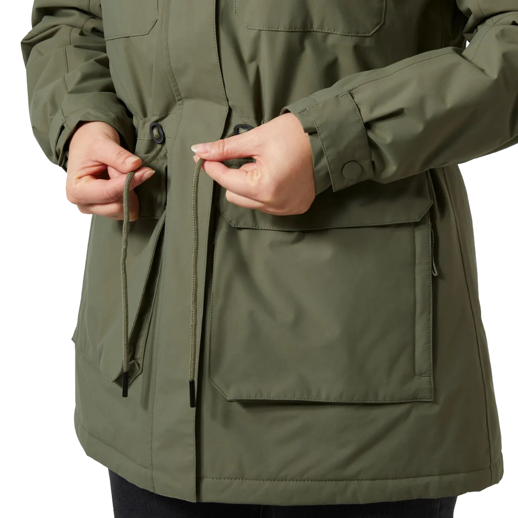 Helly Hansen Women's Escape Insulated Parka Lav Green - Booley Galway