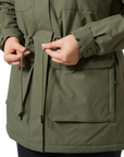 Helly Hansen Women's Escape Insulated Parka Lav Green - Booley Galway