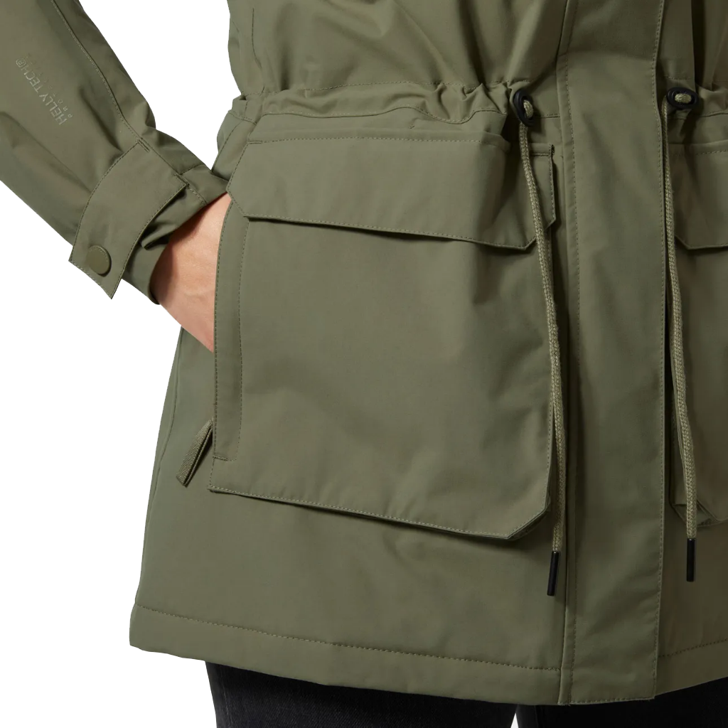 Helly Hansen Women's Escape Insulated Parka Lav Green - Booley Galway