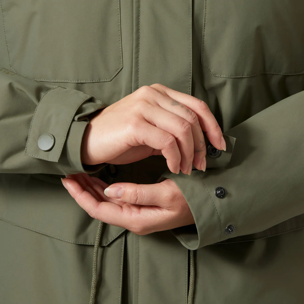 Helly Hansen Women's Escape Insulated Parka Lav Green - Booley Galway