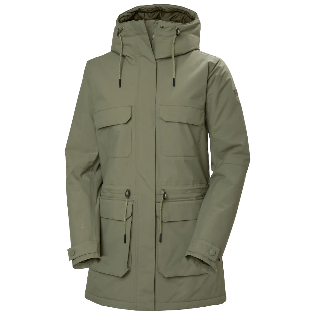Helly Hansen Women's Escape Insulated Parka Lav Green - Booley Galway