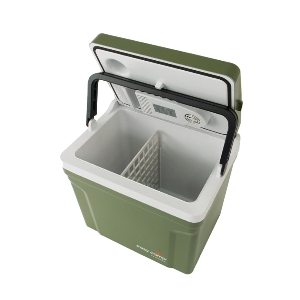Easy Camp Arctic Bluebell​ Cool Box 12V/230V 24L Green - Booley Galway