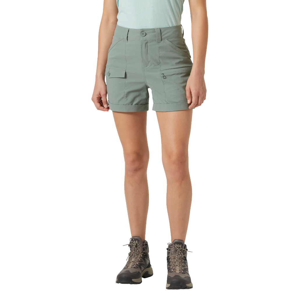 Helly Hansen Women&#39;s Maridalen Shorts Grey Cactus - Booley Galway