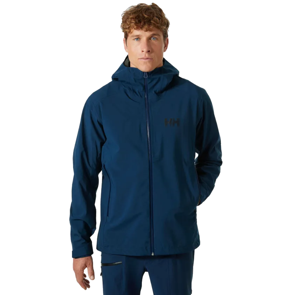 Helly Hansen Men&#39;s Verglas 3L Shell Jacket Ocean - Booley Galway