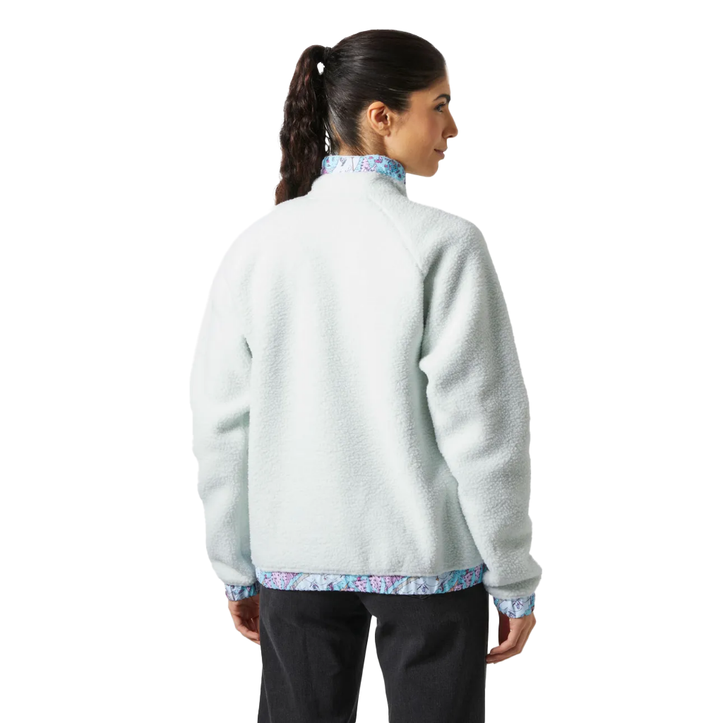 Helly Hansen Women's Imperial Pile Snap Seafoam Oslo AOP - Booley Galway