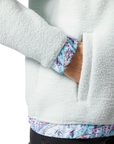 Helly Hansen Women's Imperial Pile Snap Seafoam Oslo AOP - Booley Galway