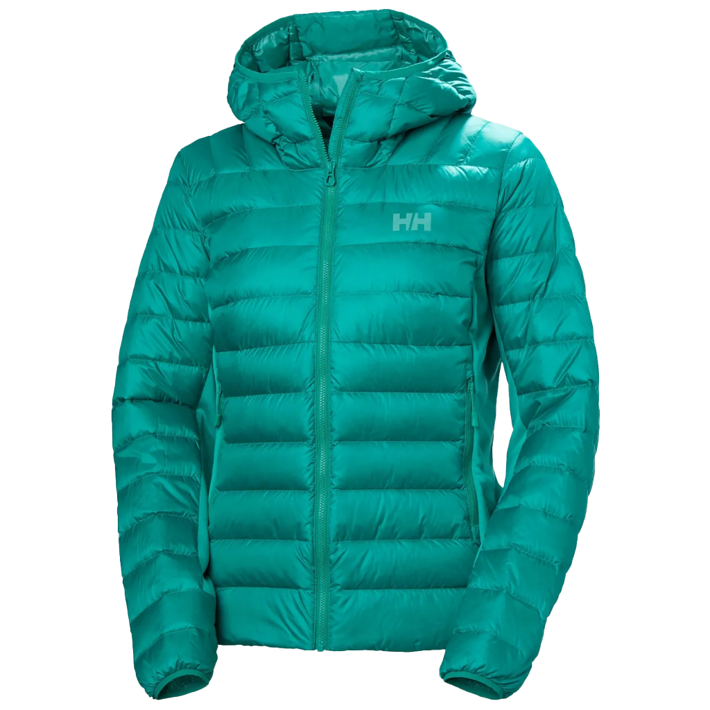 Women's Verglas Down Hybrid Hooded Jacket 2.0 - Signal Green