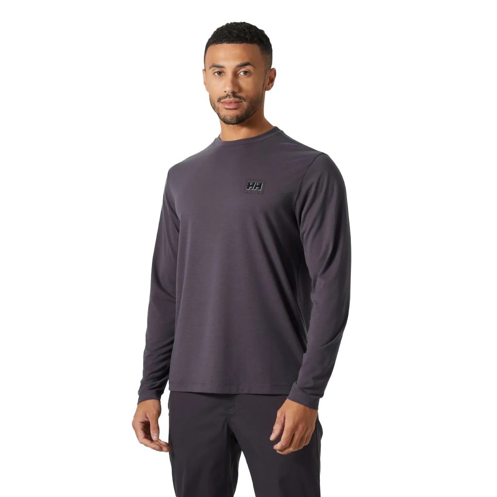 Men's Skog Graphic L/S Tee - Pebble
