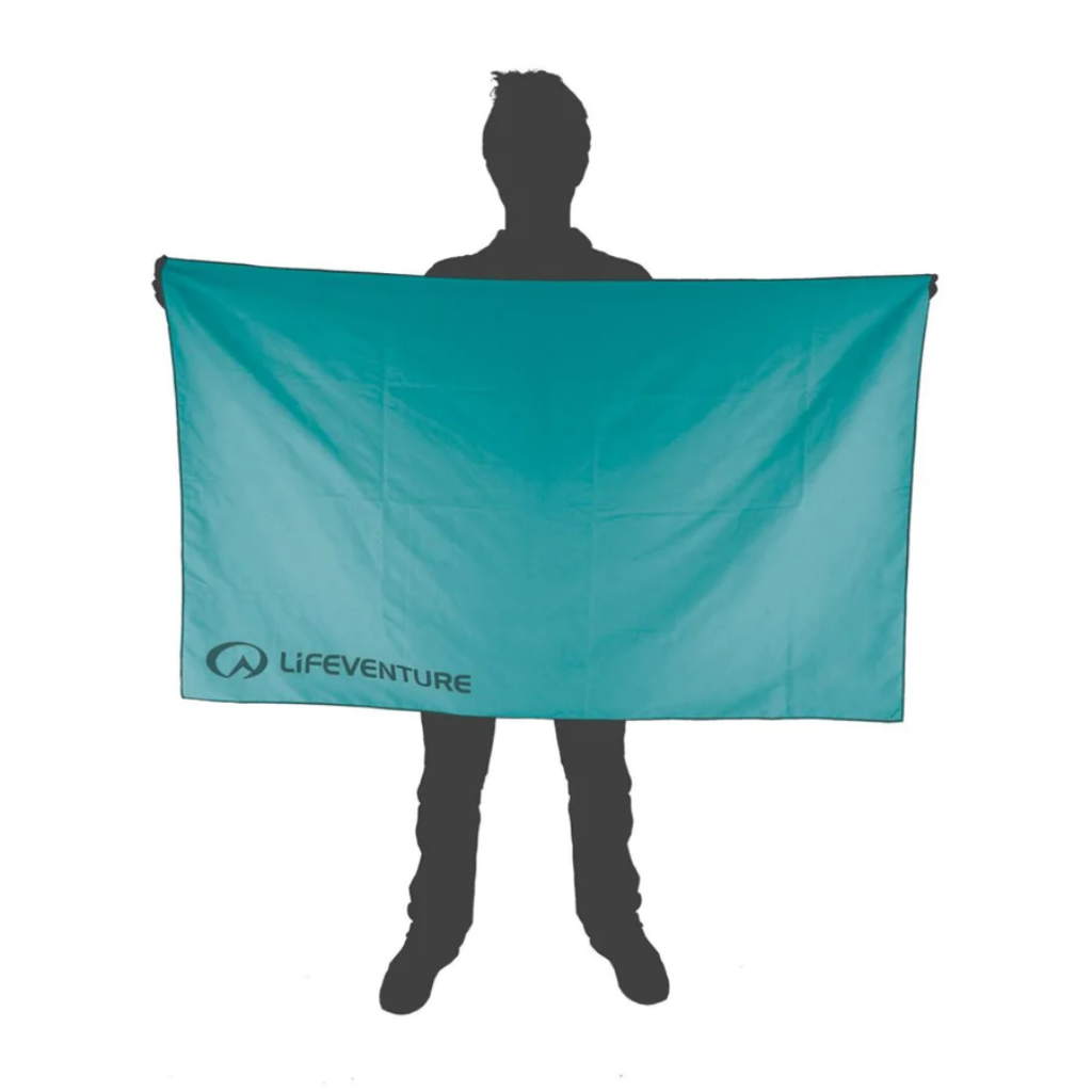 Lifeventure Recycled SoftFibre Trek Towel - Large Teal - Booley Galway