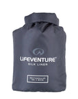 Silk Sleeping Bag Liner - Rectangular - Grey