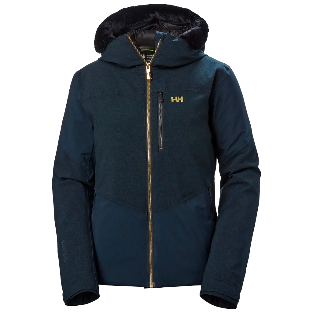 Helly Hansen Women&#39;s Valdisere Puffy Ski Jacket Navy - Booley Galway