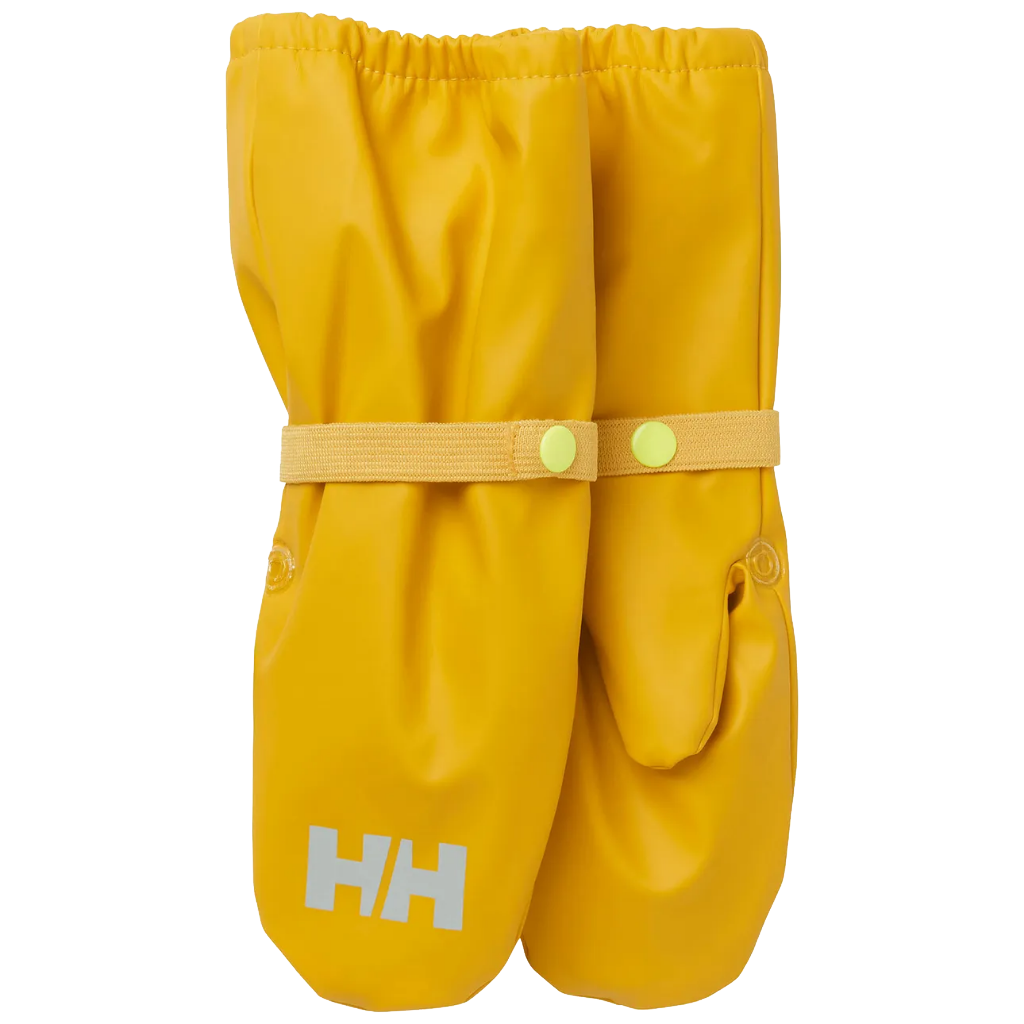 Helly Hansen Kids Bergen Fleece PU Mittens Essential Yellow - Booley Galway