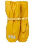 Helly Hansen Kids Bergen Fleece PU Mittens Essential Yellow - Booley Galway