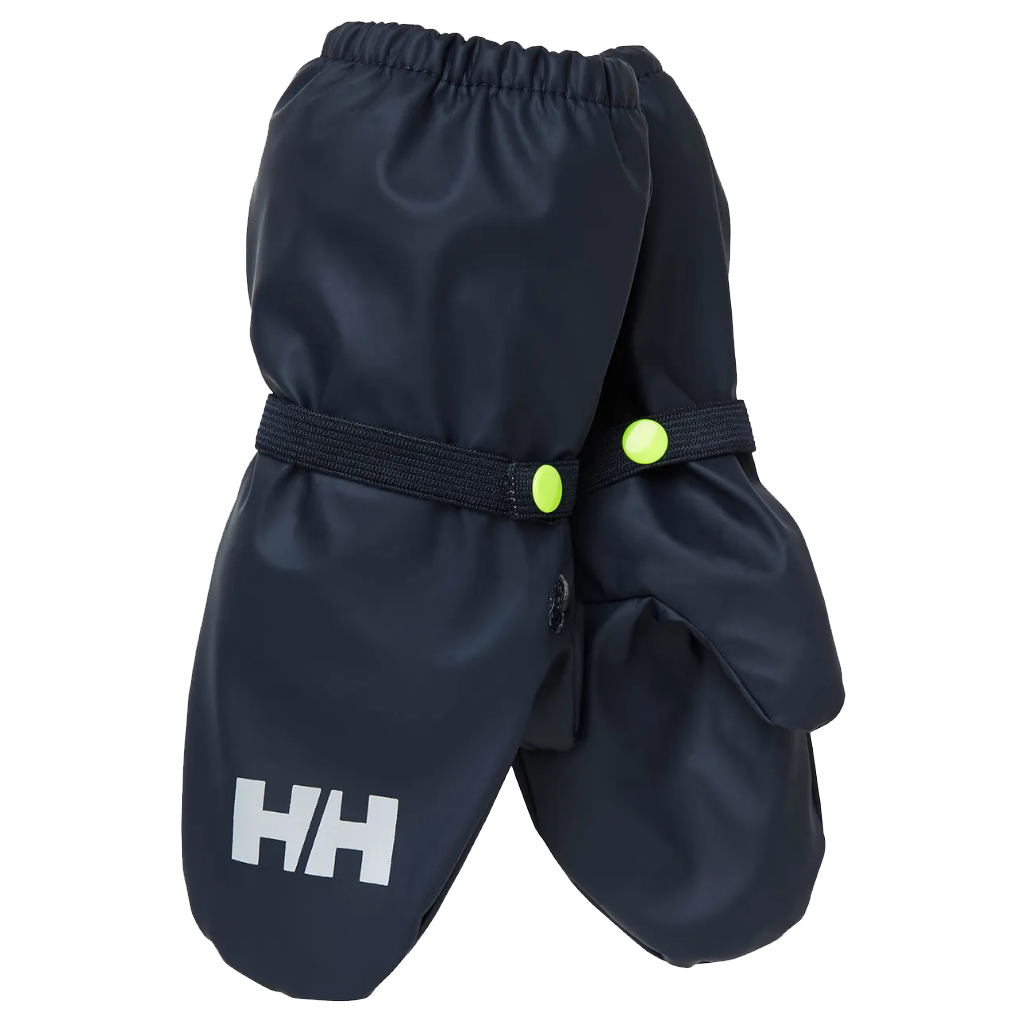 Helly Hansen Kids Bergen Fleece PU Mittens Navy - Booley Galway