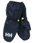 Helly Hansen Kids Bergen Fleece PU Mittens Navy - Booley Galway