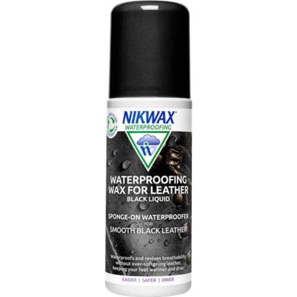 Nikwax Waterproofing Wax for Leather Liquid 125ml Black - Booley Galway