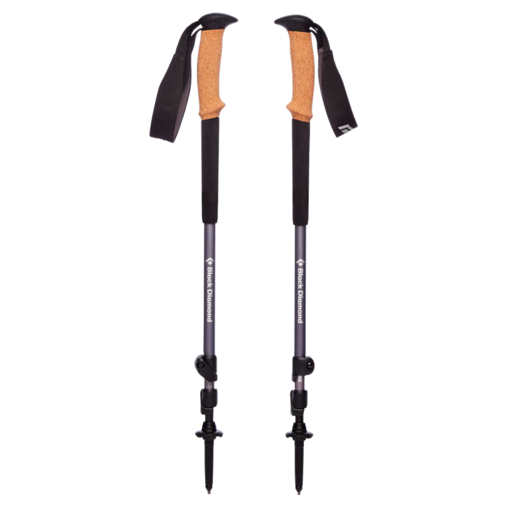 Trail Cork Trekking Poles - Granite